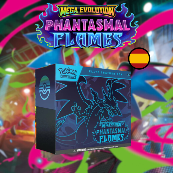 Elite Trainer Box Fuegos Fantasmales Megaevolución