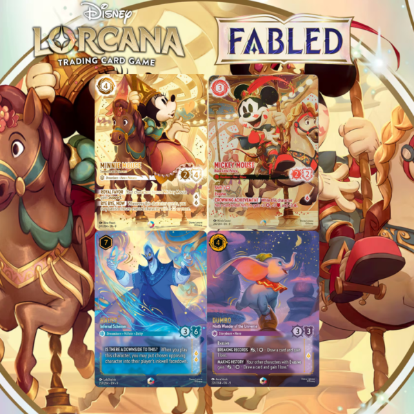 Deck Amber & Sapphire Fabled – Disney Lorcana