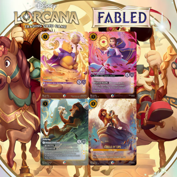 Deck Amber & Sapphire Fabled – Disney Lorcana