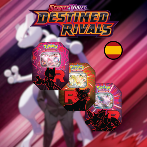 Lata Team Rocket Rivales Predestinados