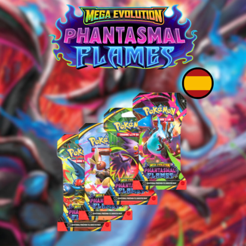 Booster Pack Fuegos Fantasmales Megaevolución