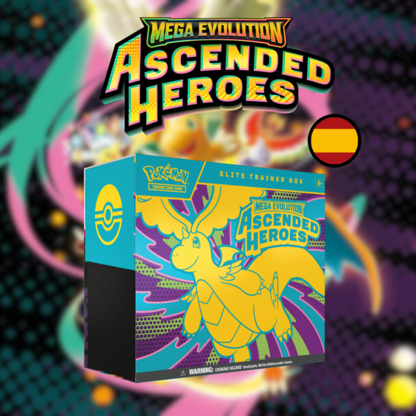 Élite Trainer Box ETB | Megaevolución: Héroes Ascendentes
