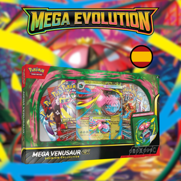 Mega Venusaur EX Premium Collection Megaevolución