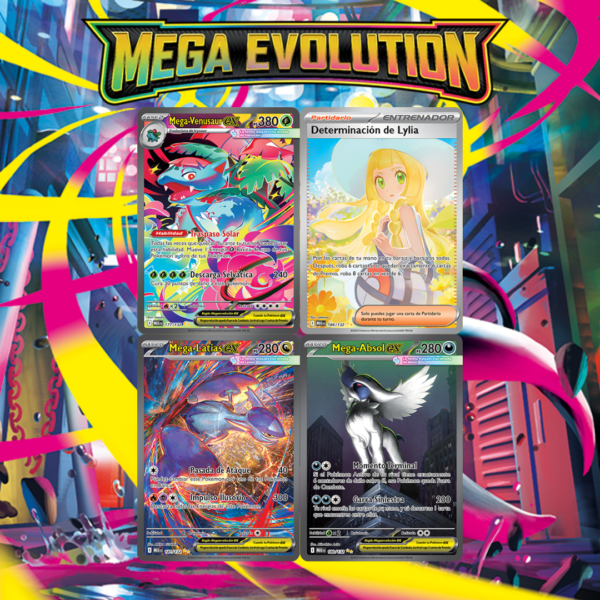 Figure Box MegaLucario Ex + MegaKangaskhan Ex - Megaevolución
