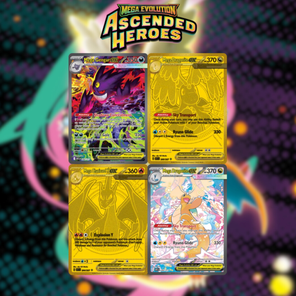 Lata Mega Charizard X | Megaevolución: Héroes Ascendentes