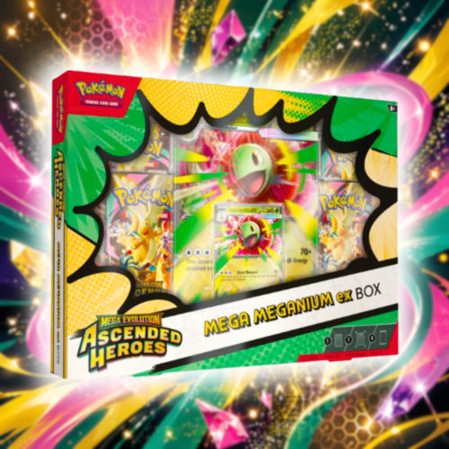 Mega Meganium Premium Ex Box | Héroes Ascendentes - Español