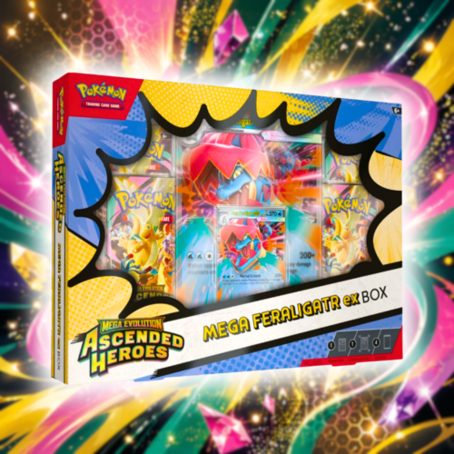 Mega Feraligart Premium Ex Box | Héroes Ascendentes - Español